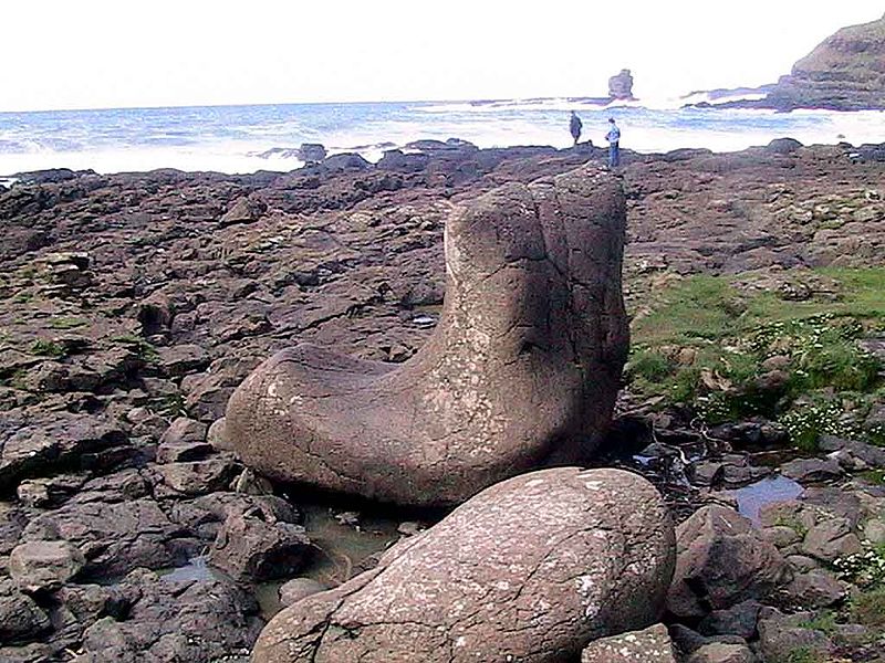 Giants_boot_Dec2004 by SeanMcClean wikimedia commons